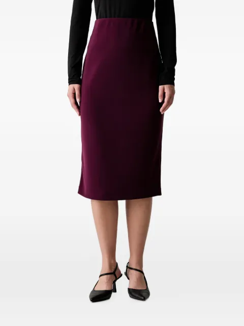 Joseph Ribkoff back-slit midi skirt