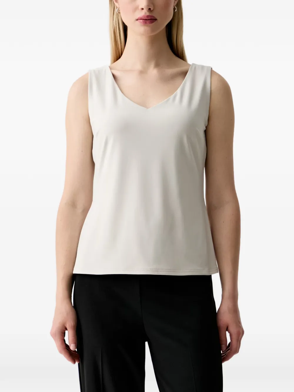 Joseph Ribkoff V-neck sleeveless top