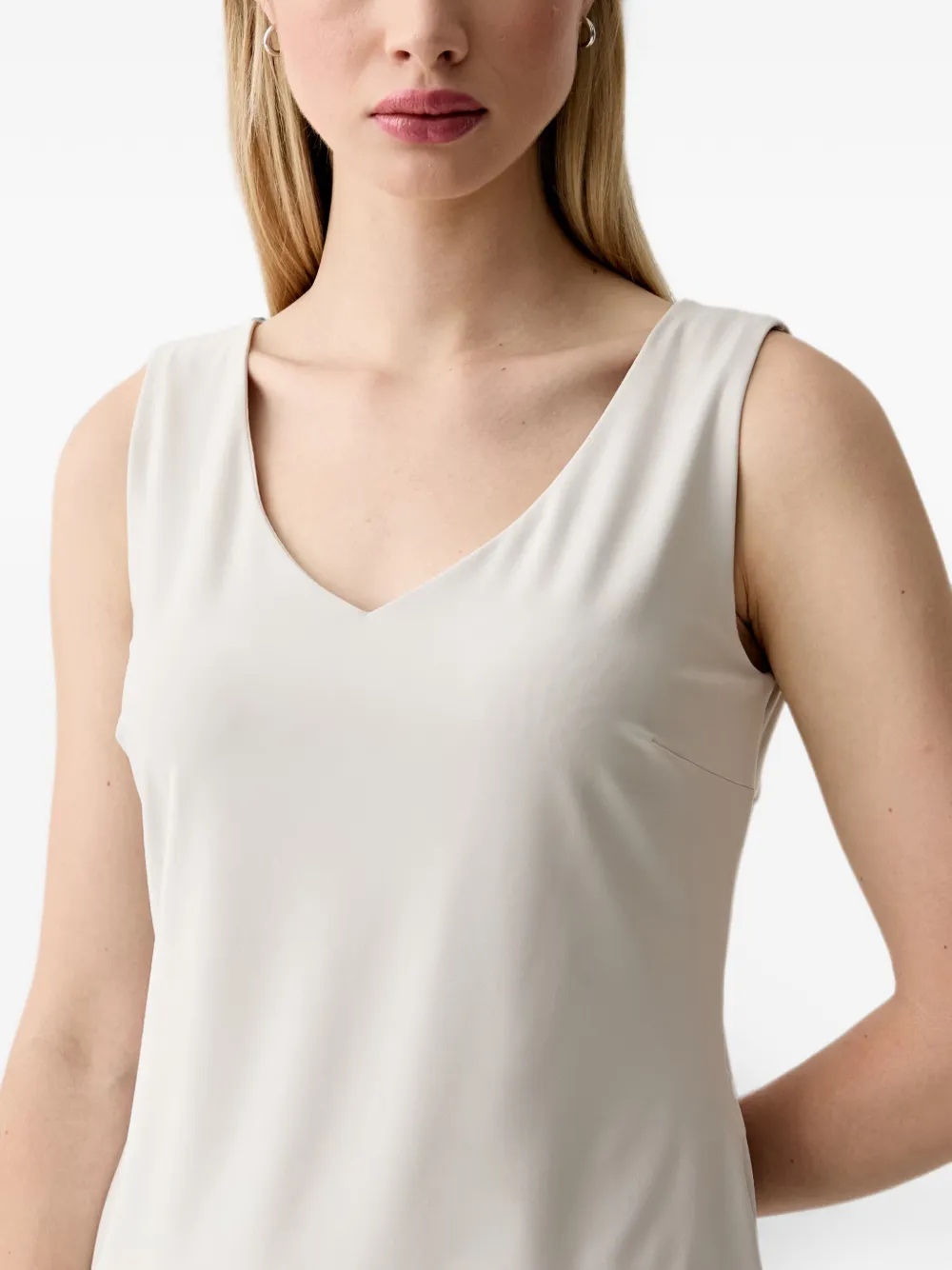 Joseph Ribkoff Mouwloze top Beige