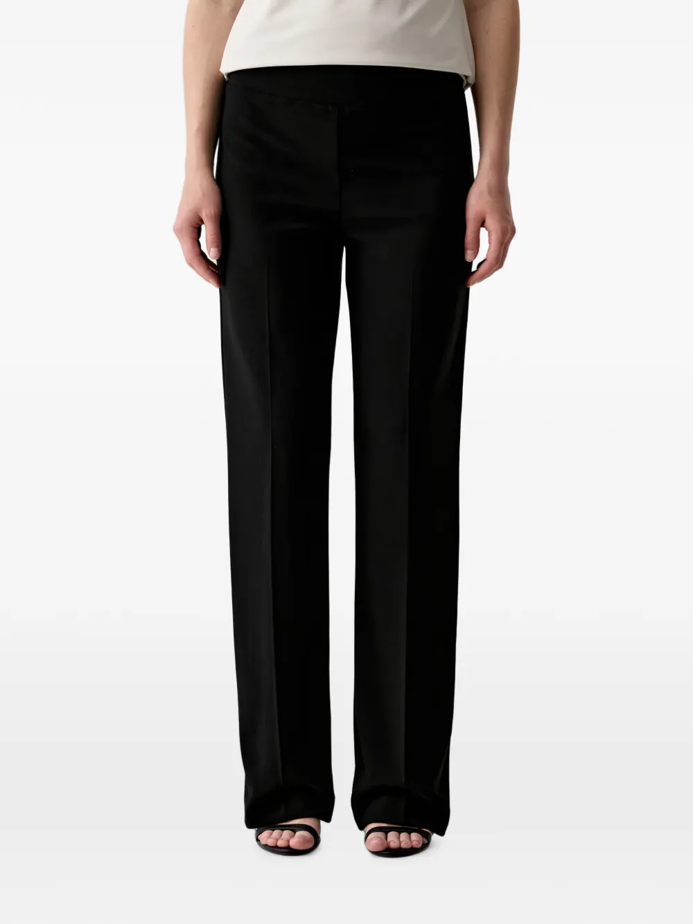 Joseph Ribkoff pressed-crease straight-leg trousers