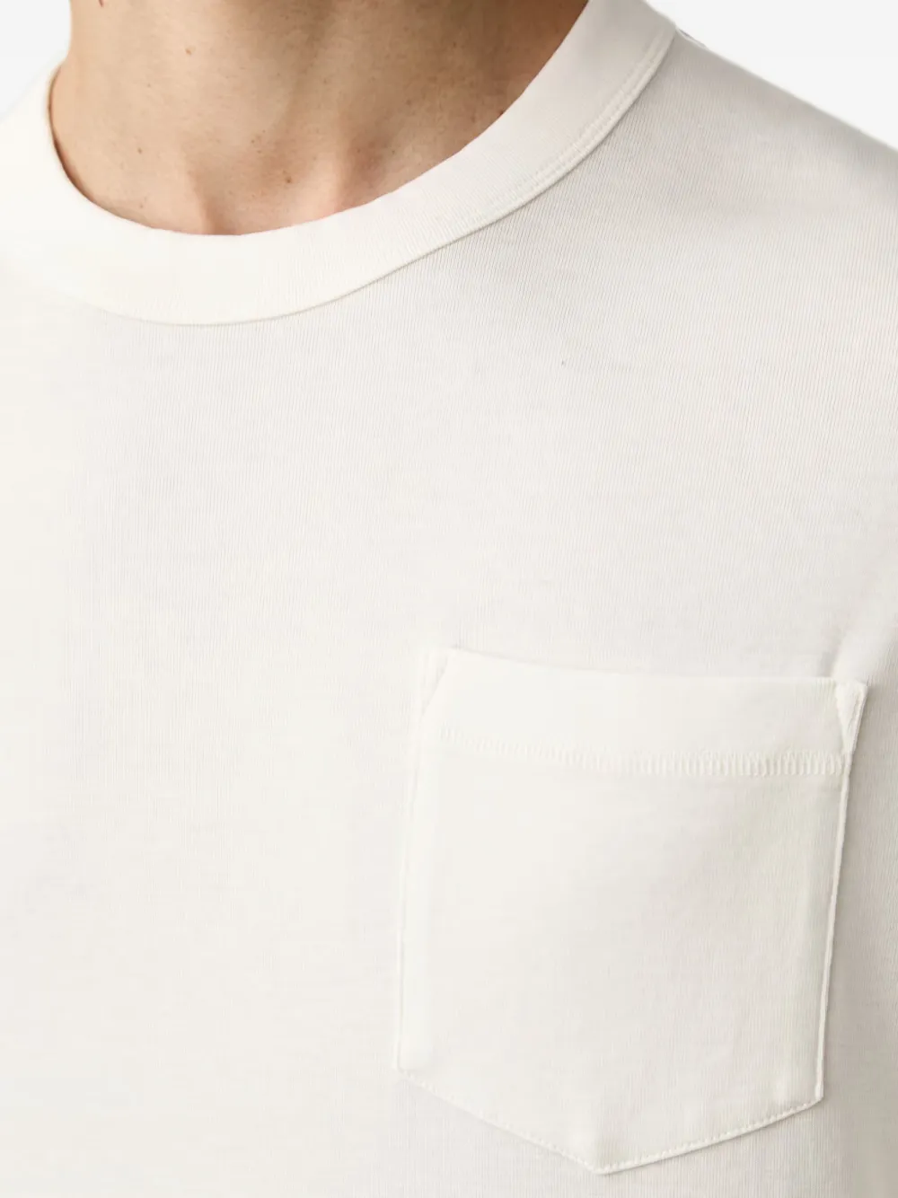 Joop! T-shirt met opgestikte zak Beige