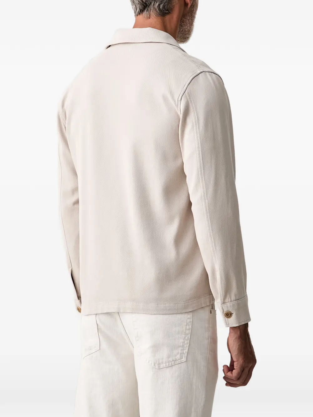 Joop! Button-up shirtjack Wit