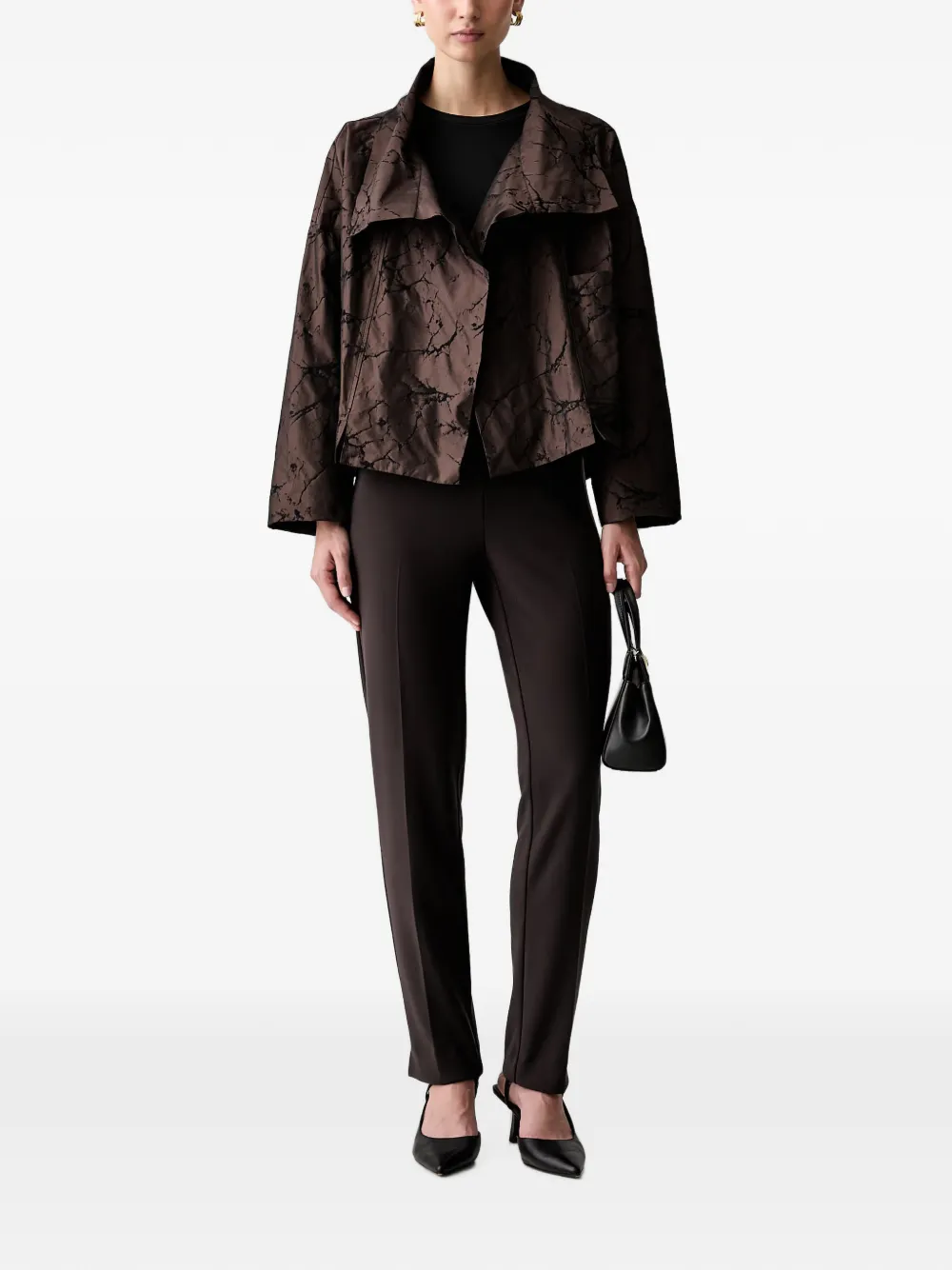 Joseph Ribkoff Slim-fit broek Bruin