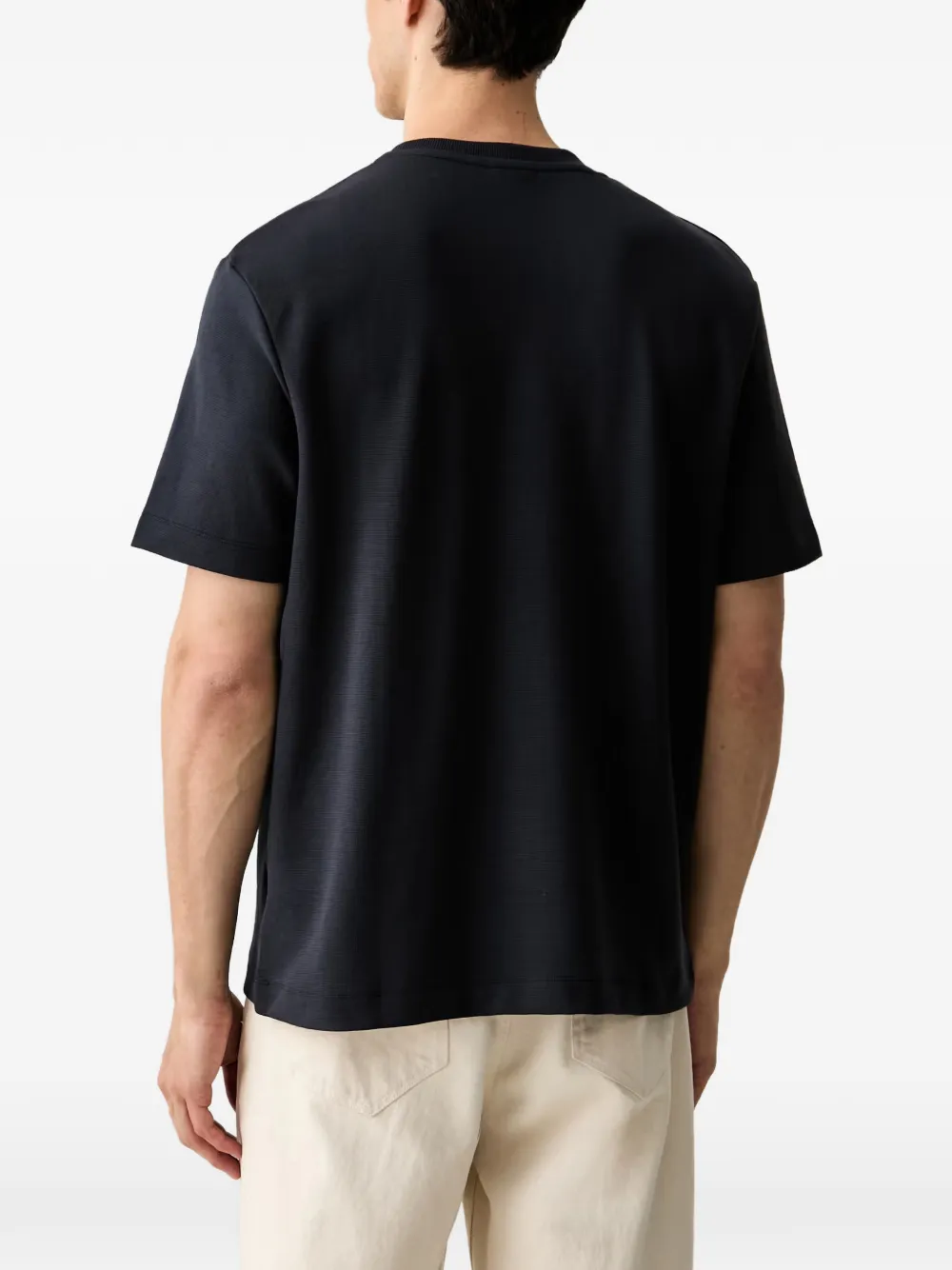 Joop! T-shirt met logoprint Blauw