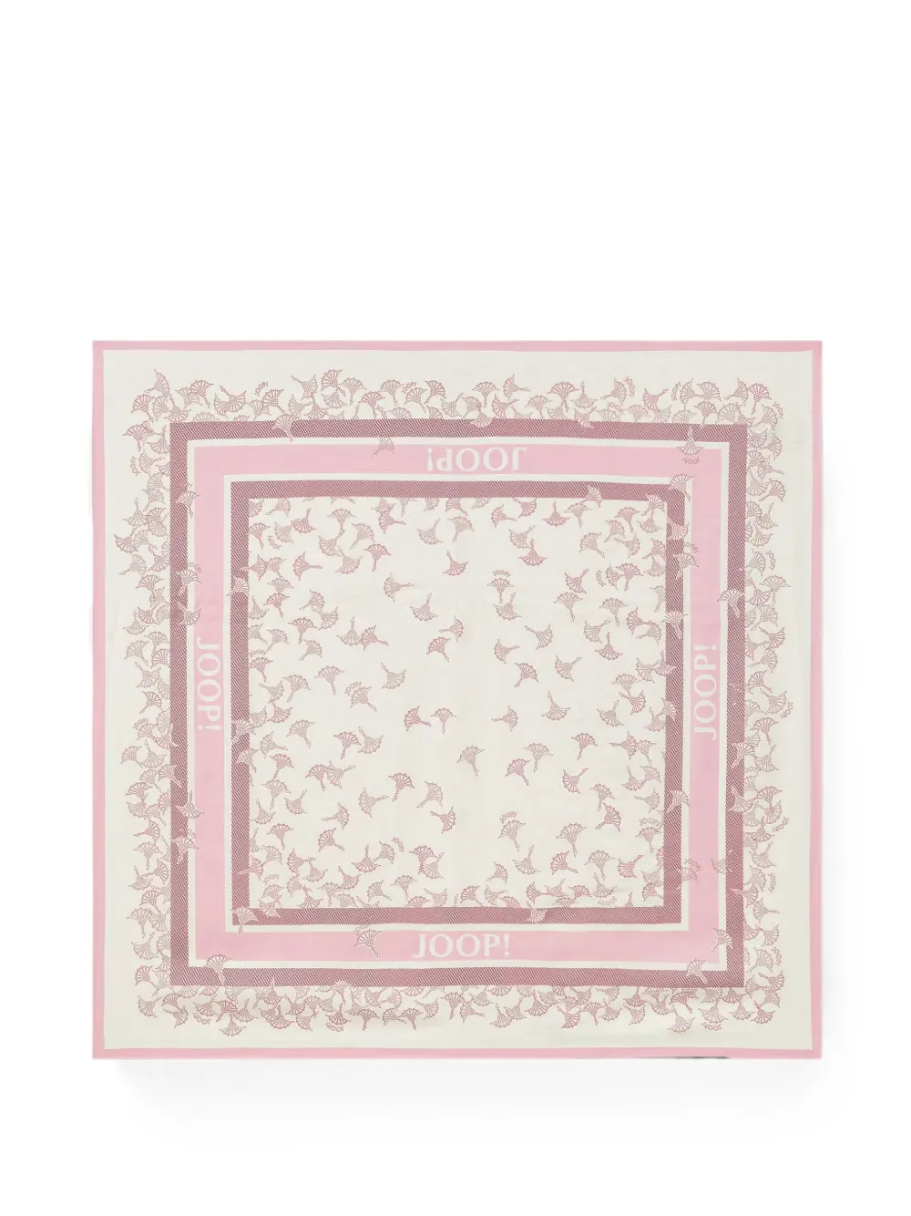 Joop! floral-print silk scarf - Toni neutri