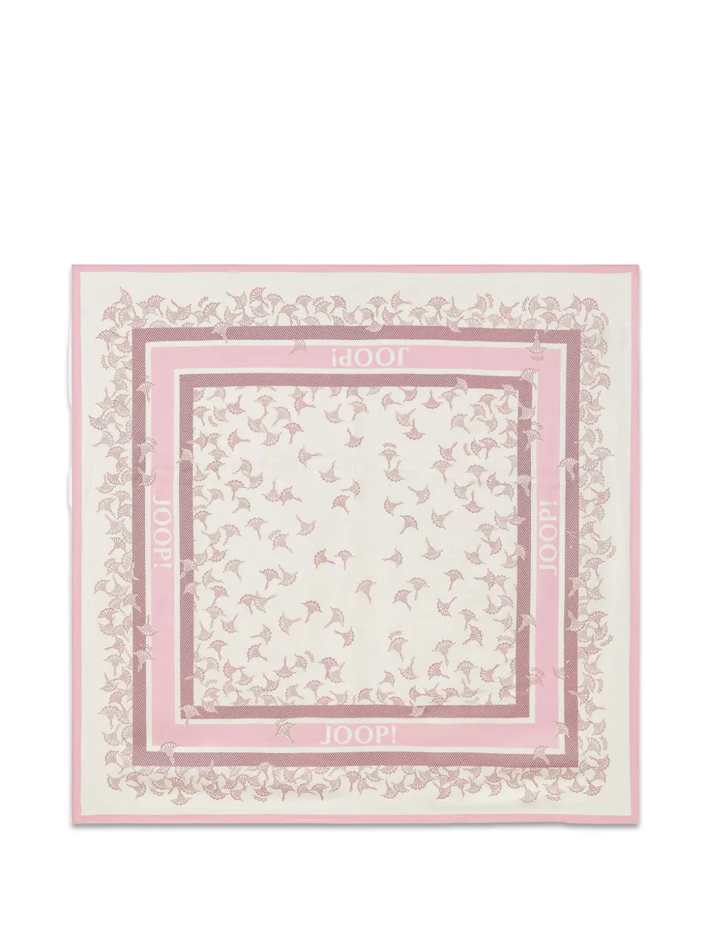 Joop! floral-print silk scarf - Toni neutri