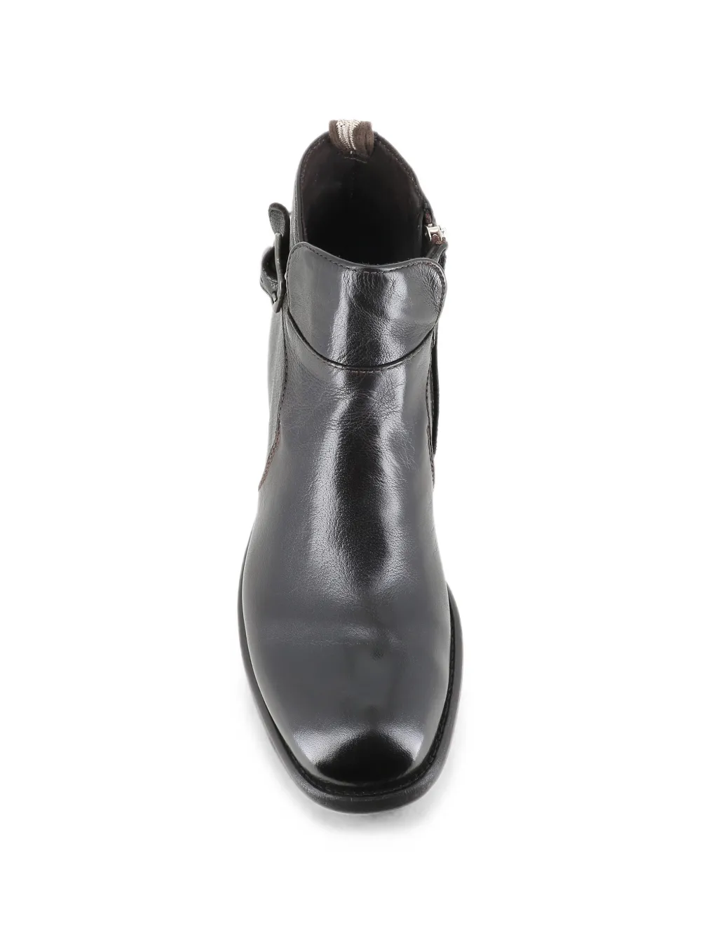 Officine Creative buckle-detail side-zip boots Bruin