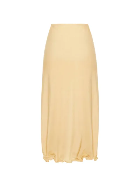 Seen Users Twombly Bloom ruffled midi skirt