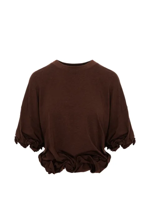 Seen Users Twombly Bloom ruffled T-shirt