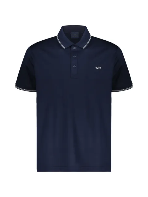 Paul & Shark embroidered-logo polo shirt