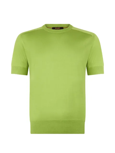 Moorer short-sleeve silk sweater