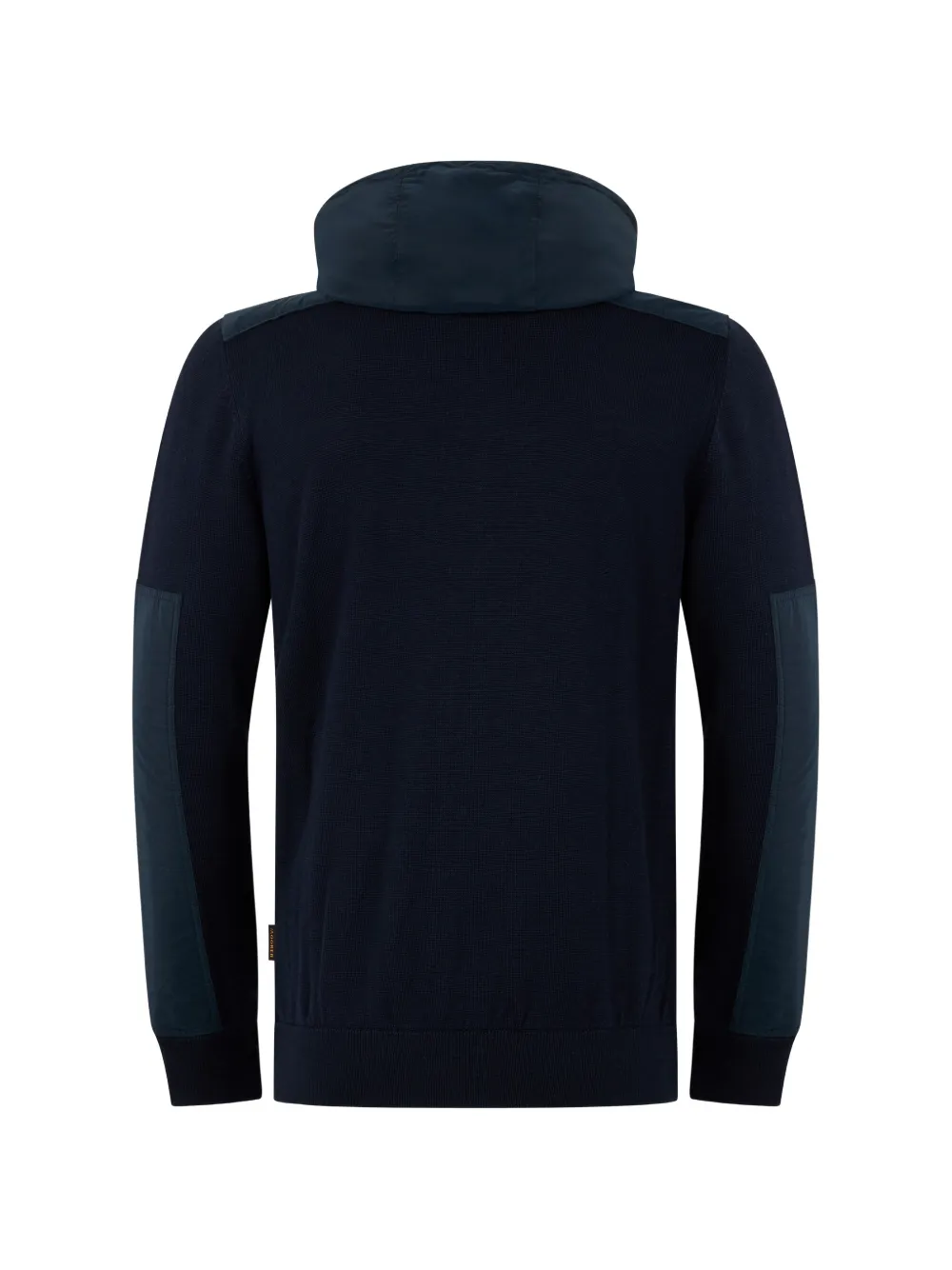 Moorer Brugnoli jack met capuchon en rits Blauw