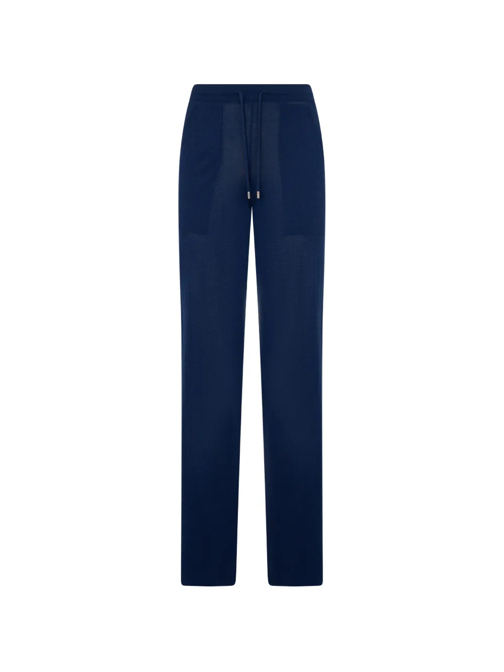 Moorer knitted drawstring trousers - Blu