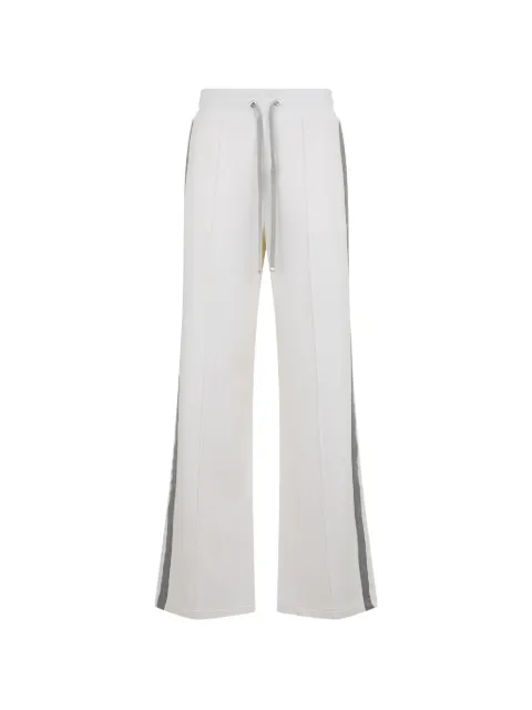 Moorer side-stripe wide-leg track pants