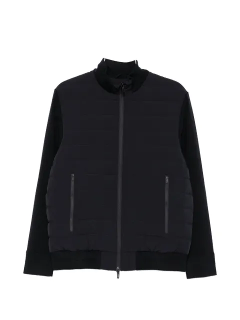Emporio Armani quilted panel-sleeve jacket