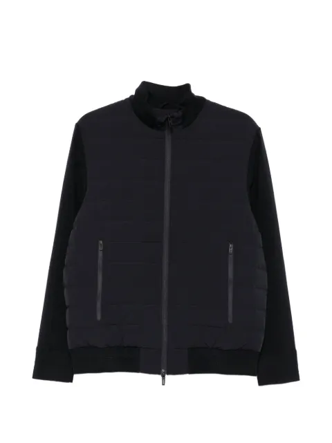 Emporio Armani quilted panel-sleeve jacket