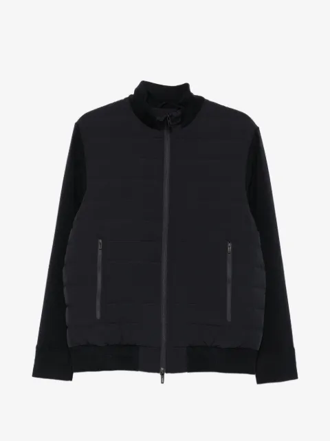 Emporio Armani quilted panel-sleeve jacket