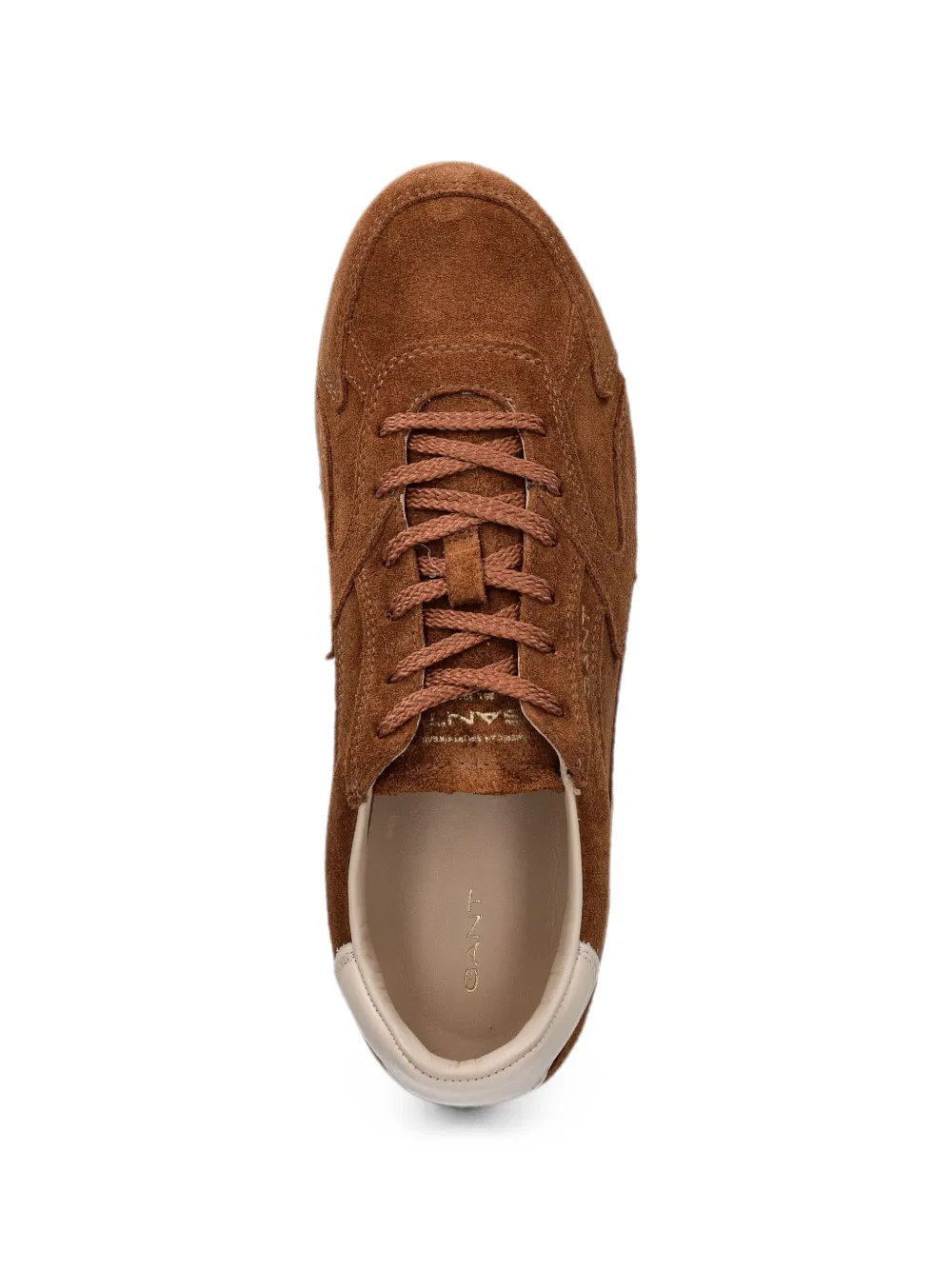 Gant suede panelled sneakers Bruin