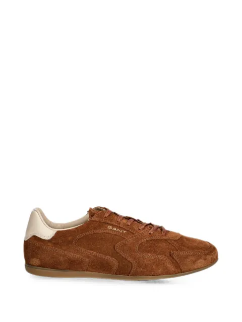 Gant suede panelled sneakers
