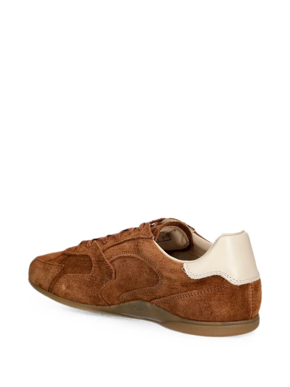Gant suede panelled sneakers Bruin