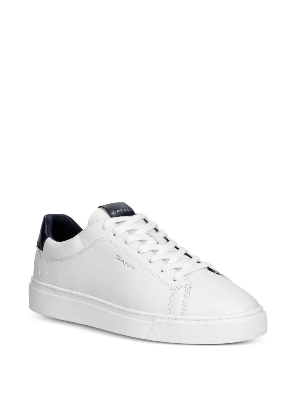 Gant logo-print panelled sneakers Wit