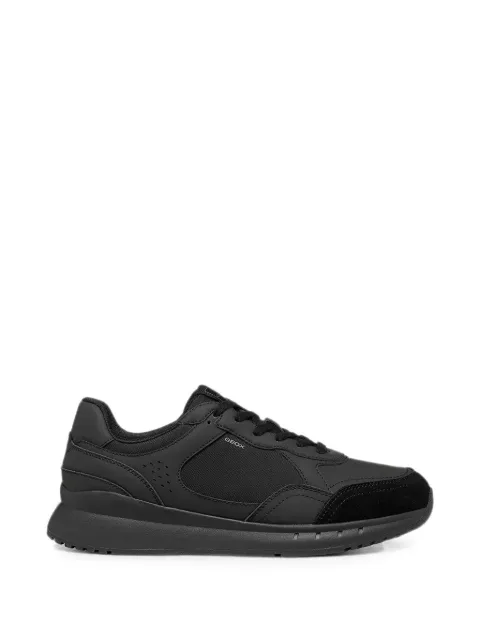 Geox panelled lace-up sneakers