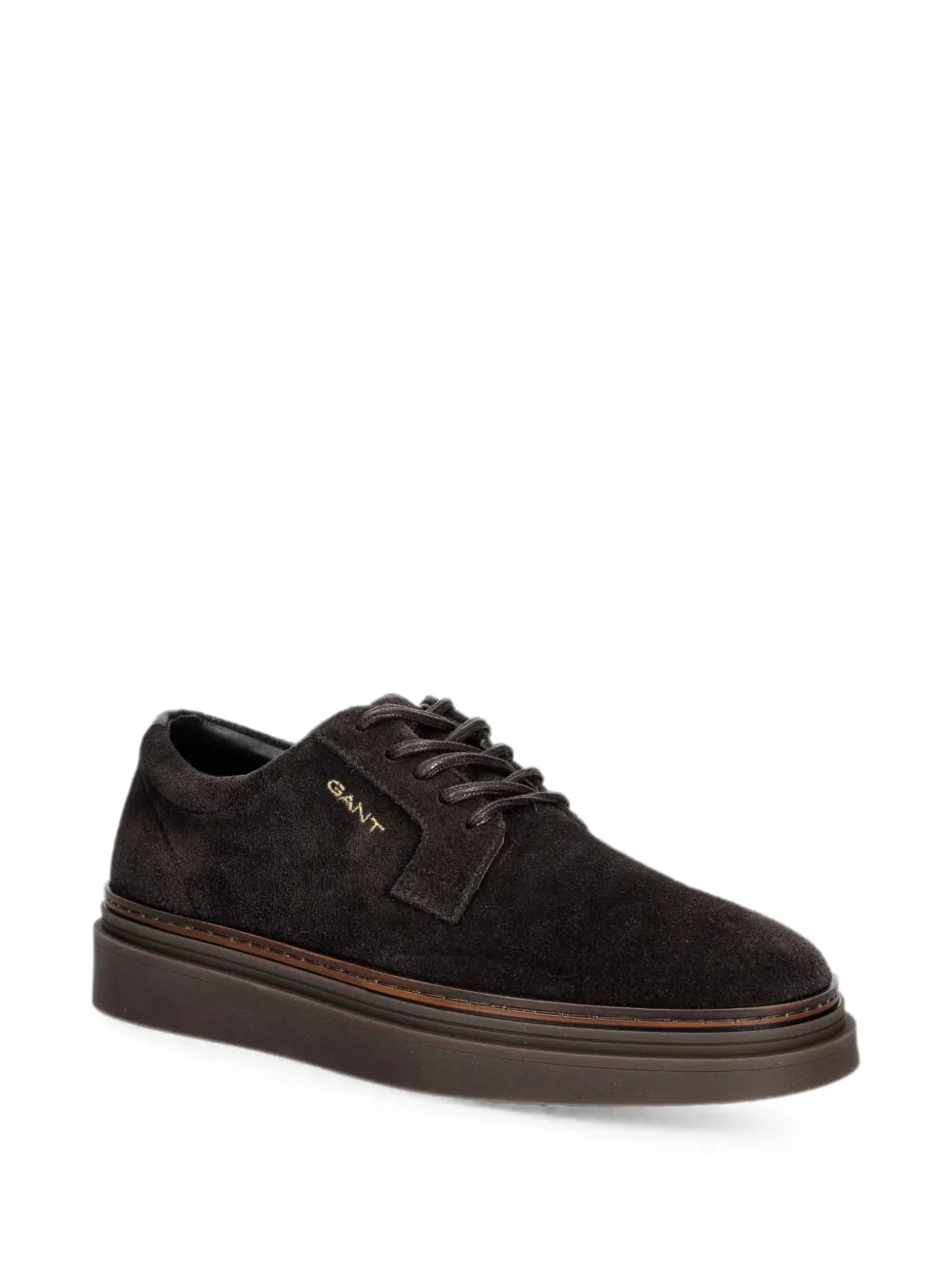Gant suede lace-up sneakers Bruin