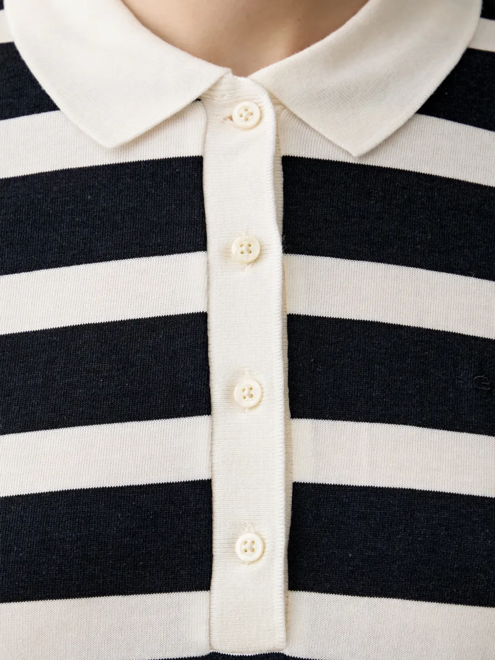 Gant Gestreept poloshirt Blauw
