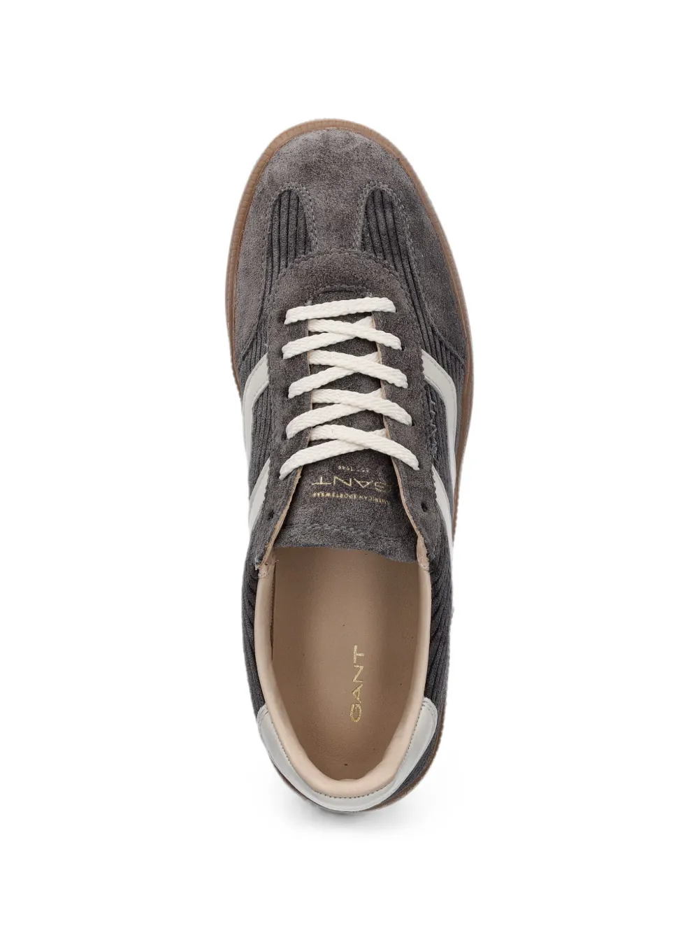 Gant corduroy suede sneakers Grijs