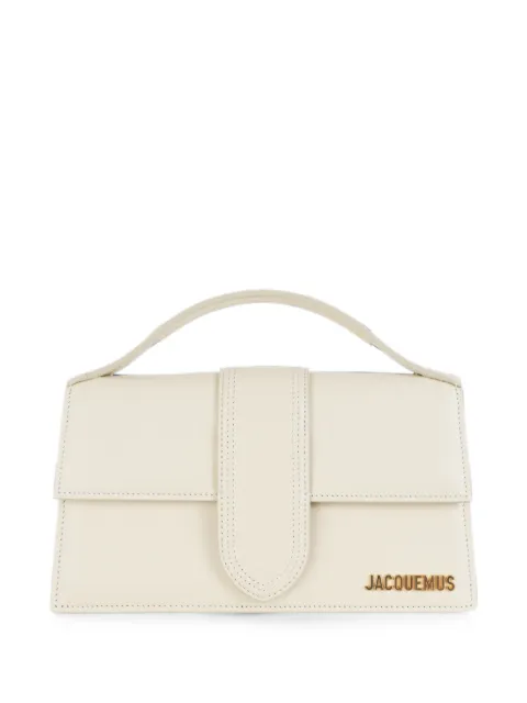 Jacquemus The large Bambino logo-plaque shoulder bag