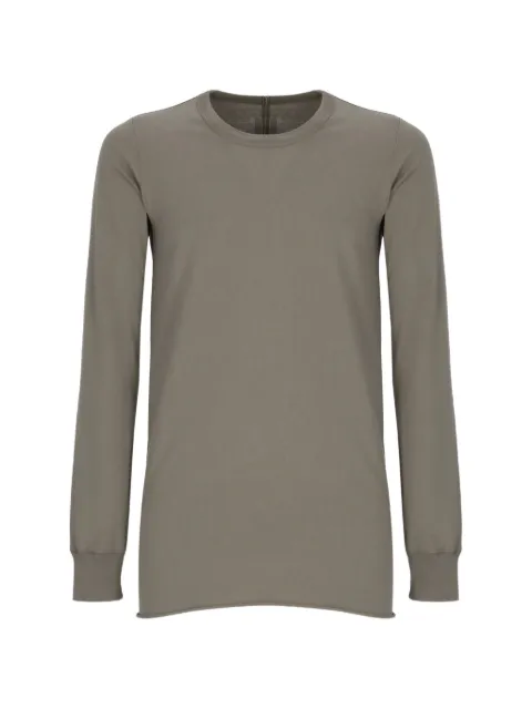 Rick Owens raw-cut long-sleeve sweater