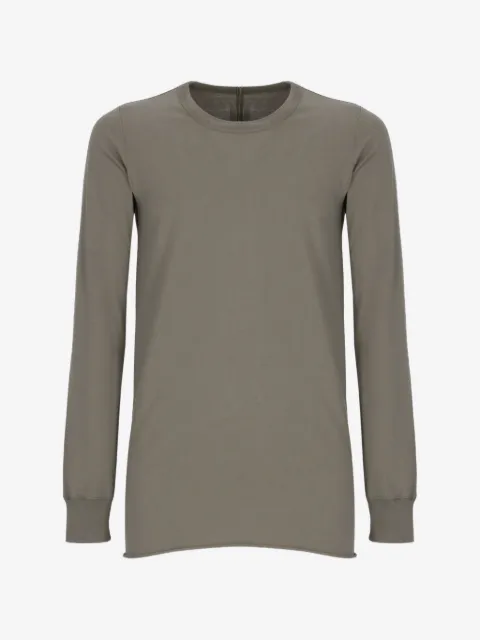 Rick Owens raw-cut long-sleeve sweater