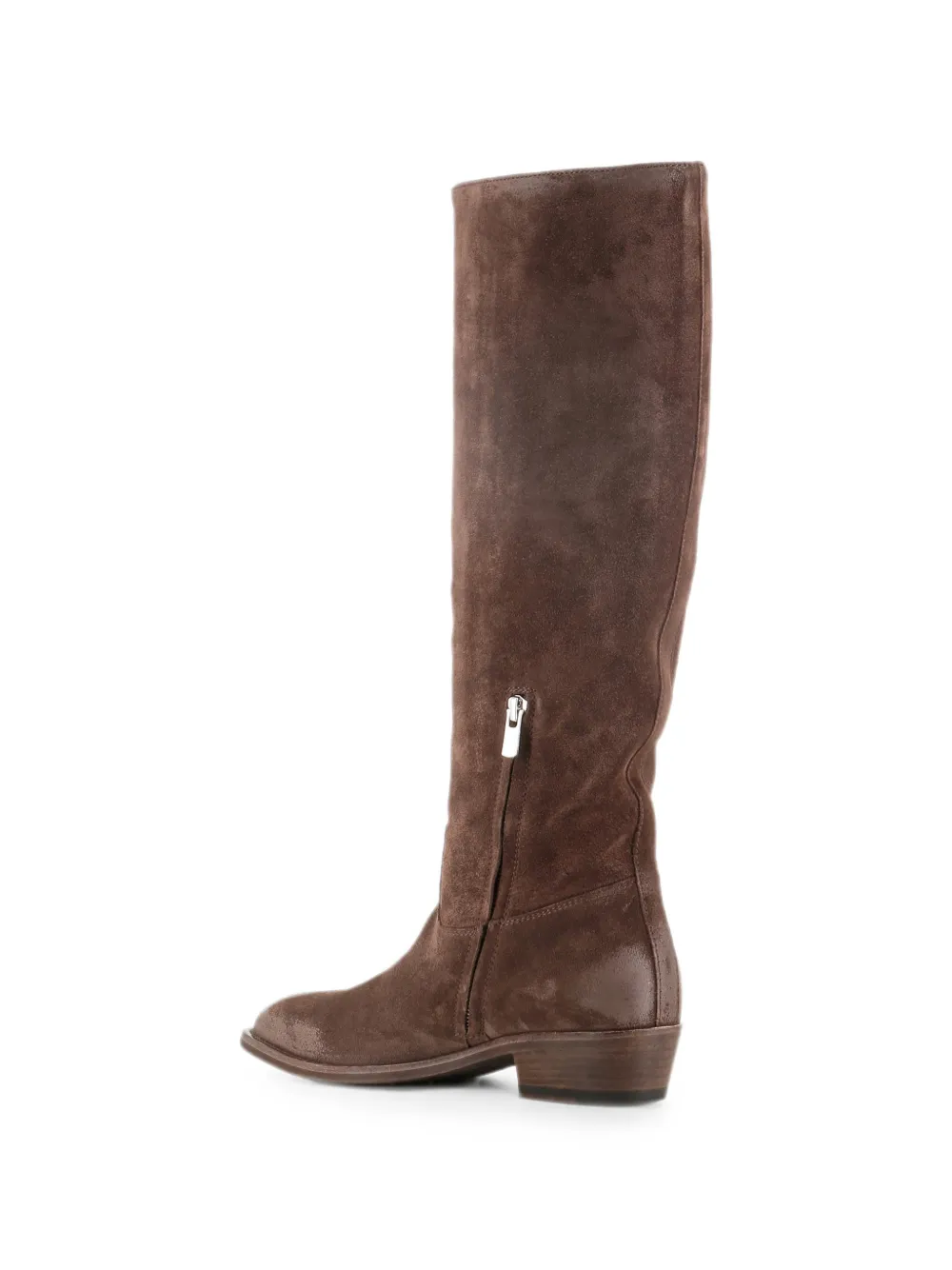 Officine Creative Sonegal knee-high suede boots Bruin