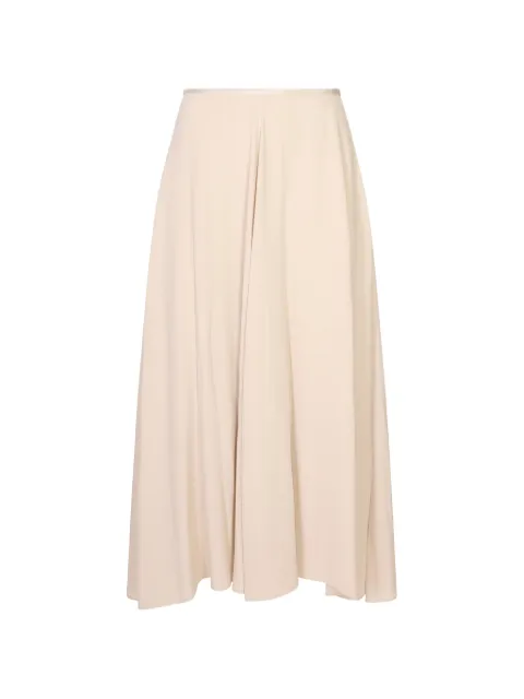 Agnona high-waisted flared midi skirt