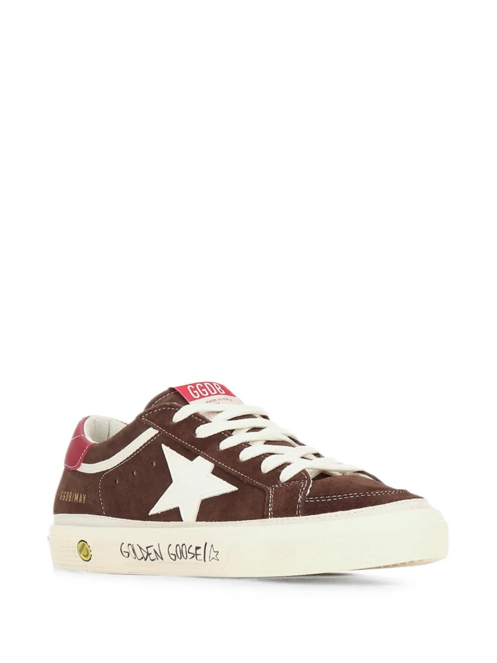 Golden Goose Kids May star-patch sneakers Bruin