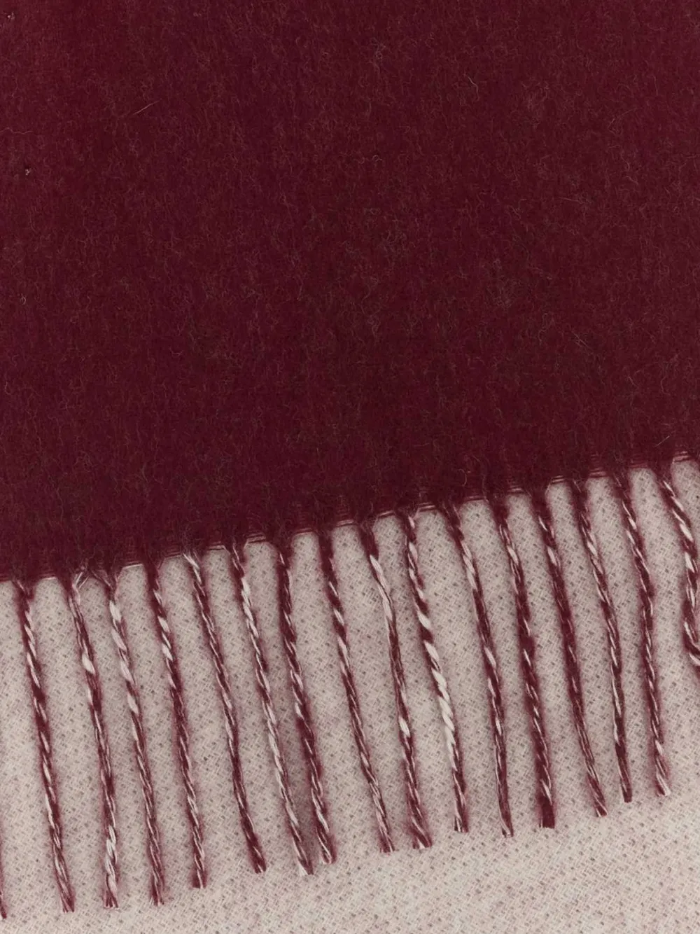 Vivienne Westwood Sjaal met franje en Orb-patroon Rood