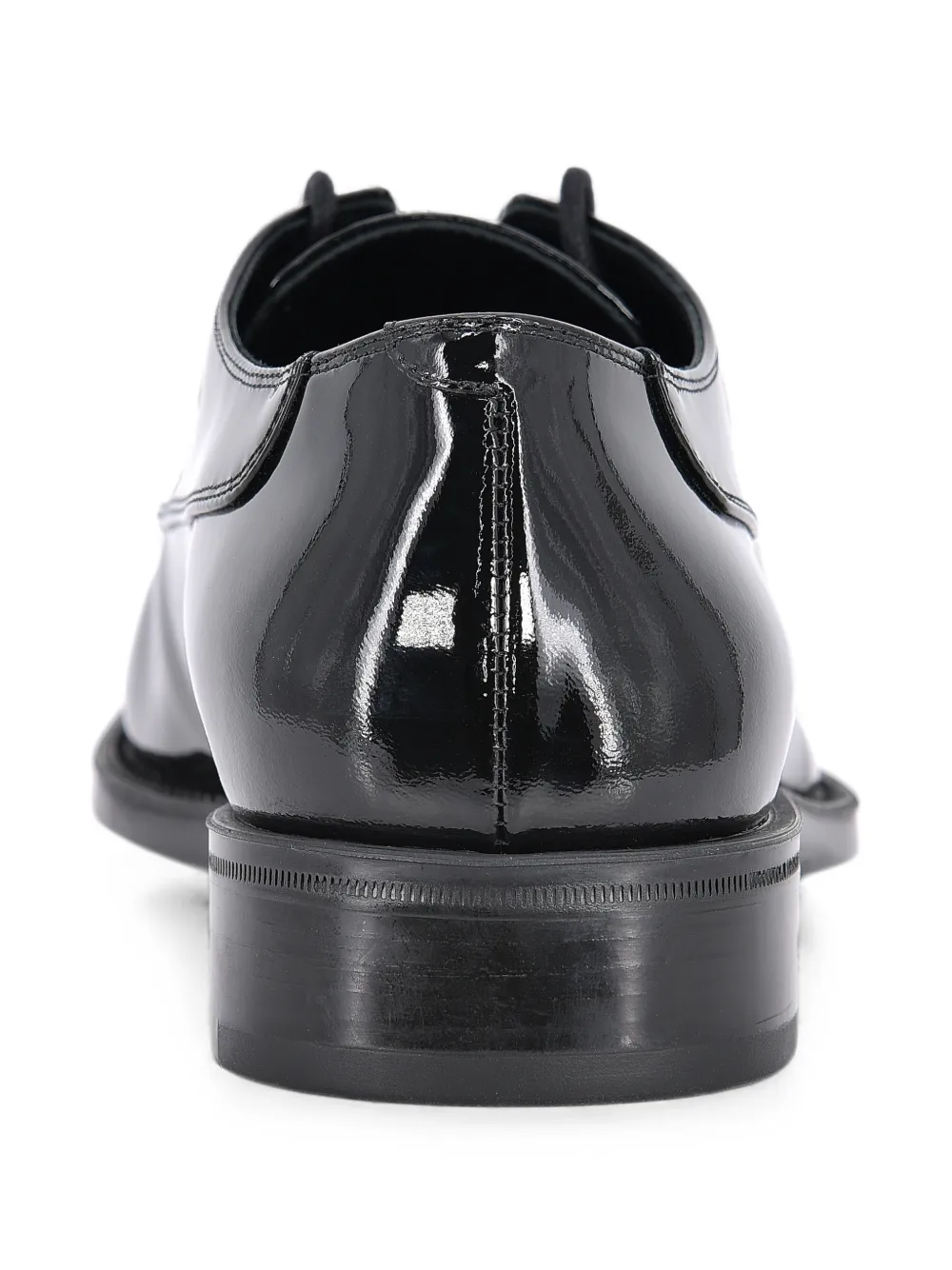 Giuseppe Zanotti patent-leather Derby shoes Zwart