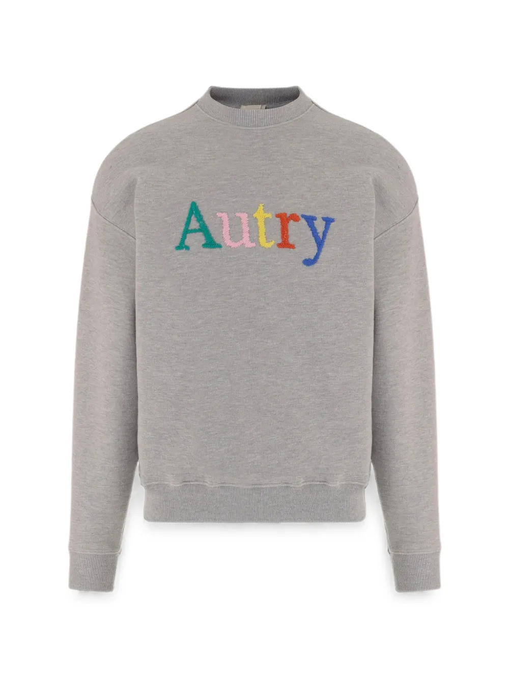 Autry sweatshirt with multicolor logo - Grigio