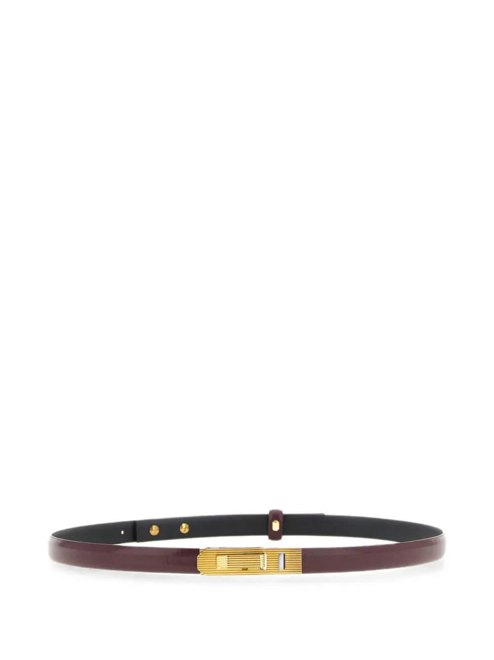 Alberta Ferretti leather belt - Red