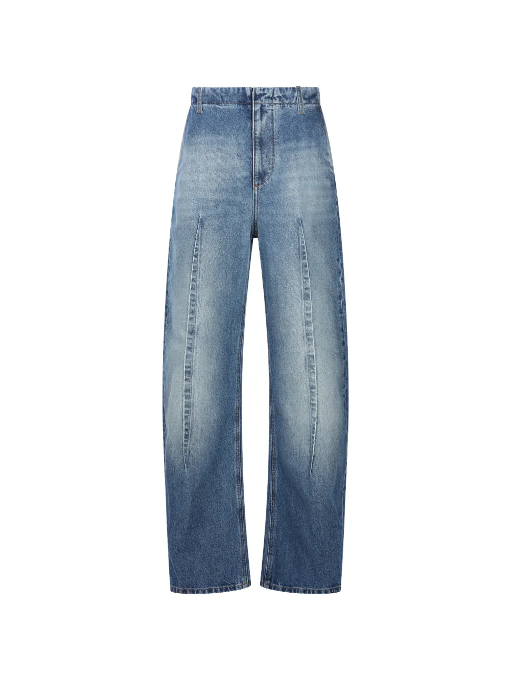MM6 Maison Margiela seam-detail straight-leg jeans - Blu