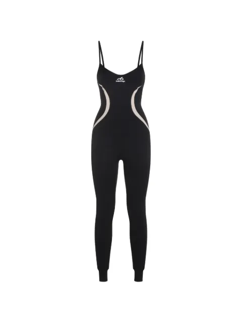 Balenciaga jumpsuit con logo estampado