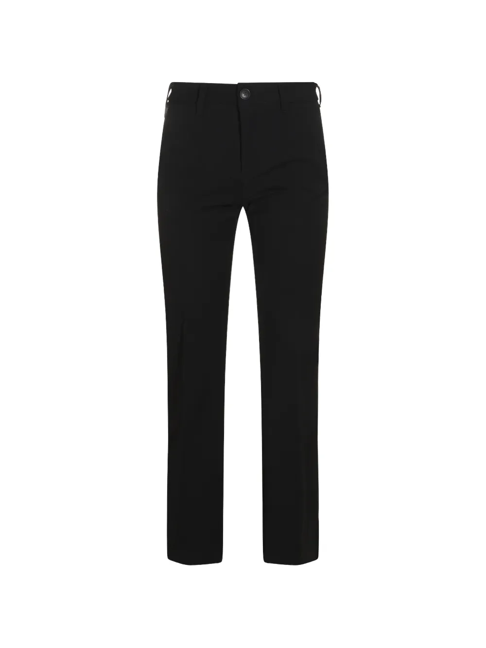 LOIS JEANS Silvia logo-patch trousers - Nero