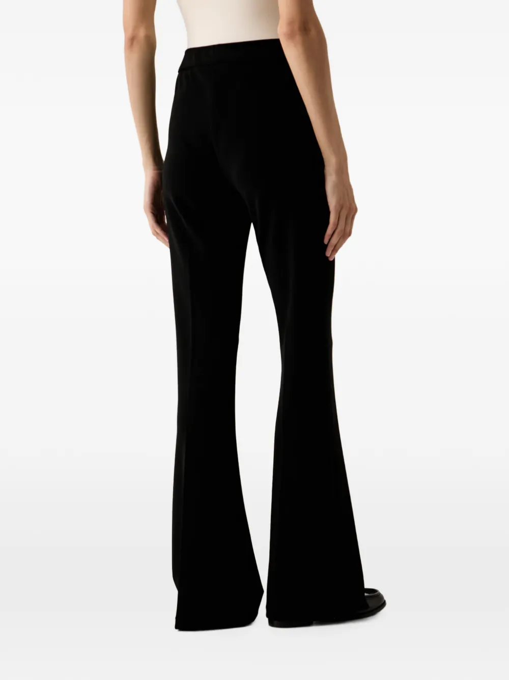 Joseph Ribkoff flared-leg trousers Zwart