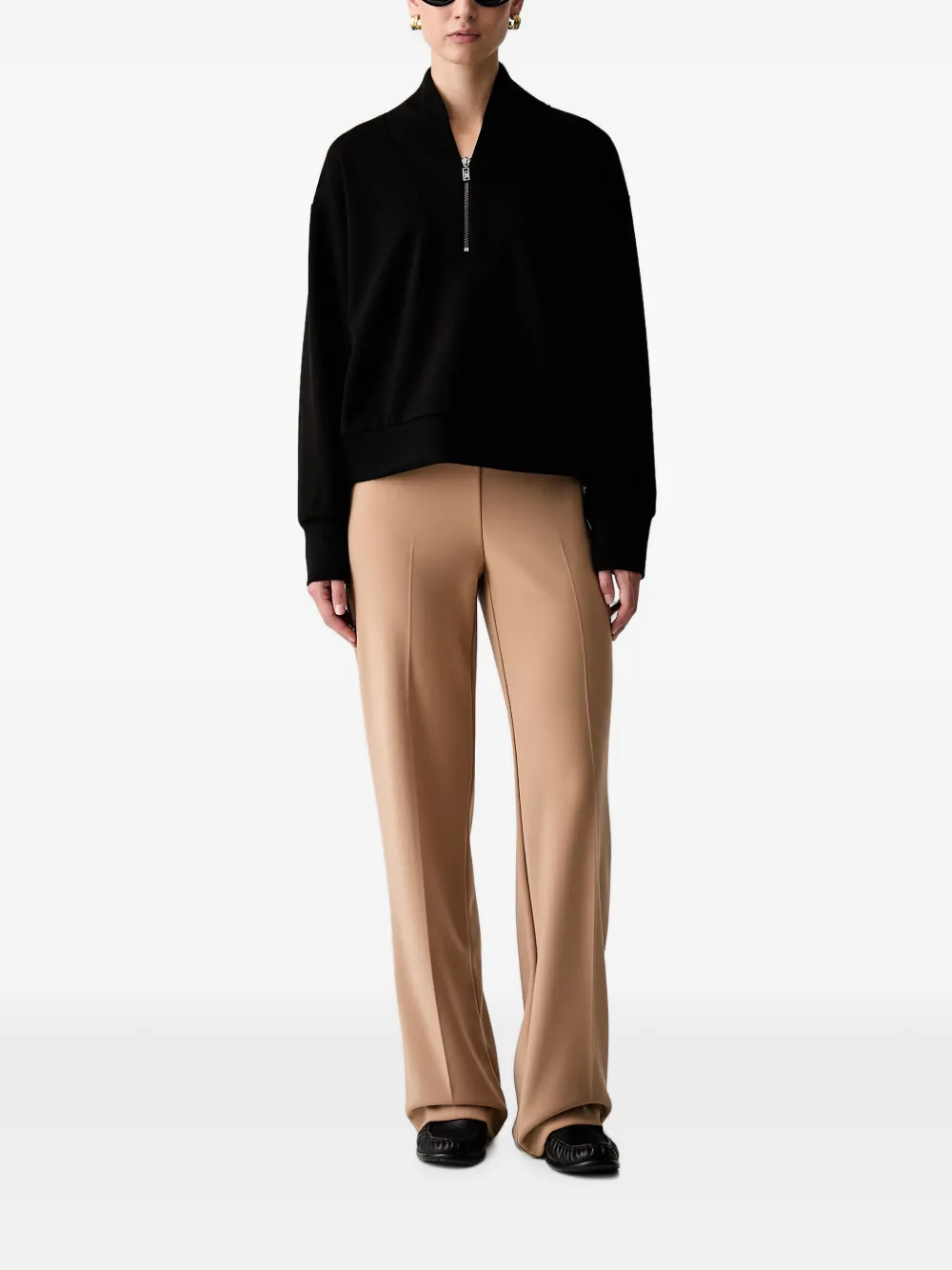 Joseph Ribkoff Straight plooibroek Beige