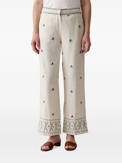 Hoss Intropia Prime. embroidered trousers