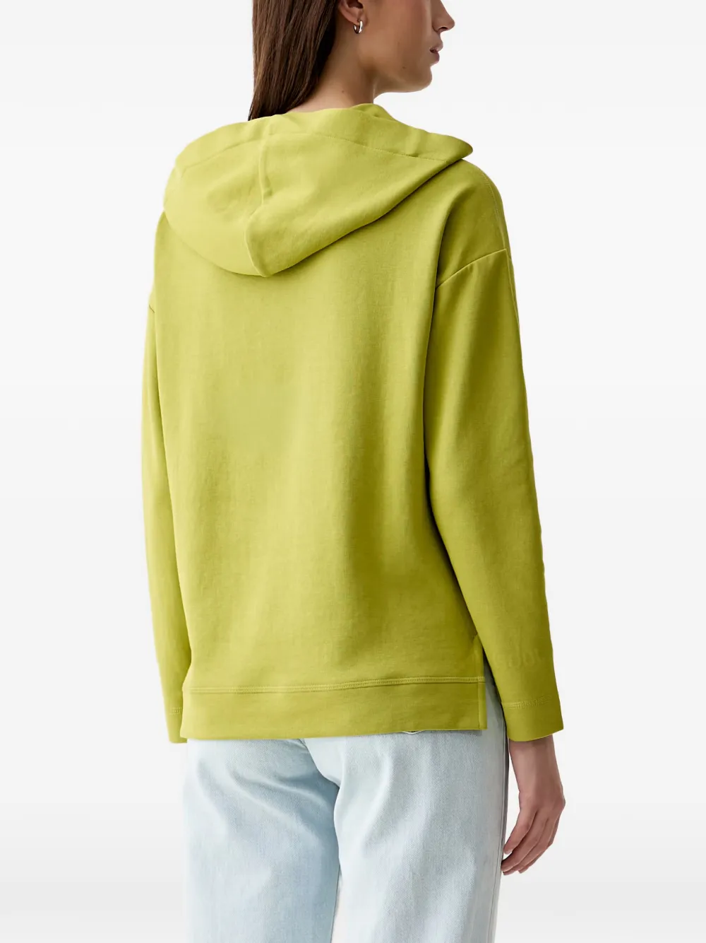 Joop! Hoodie met geborduurd logo Groen