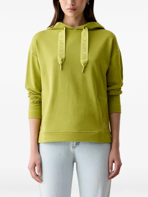 Joop! logo-embroidered drawstring hoodie