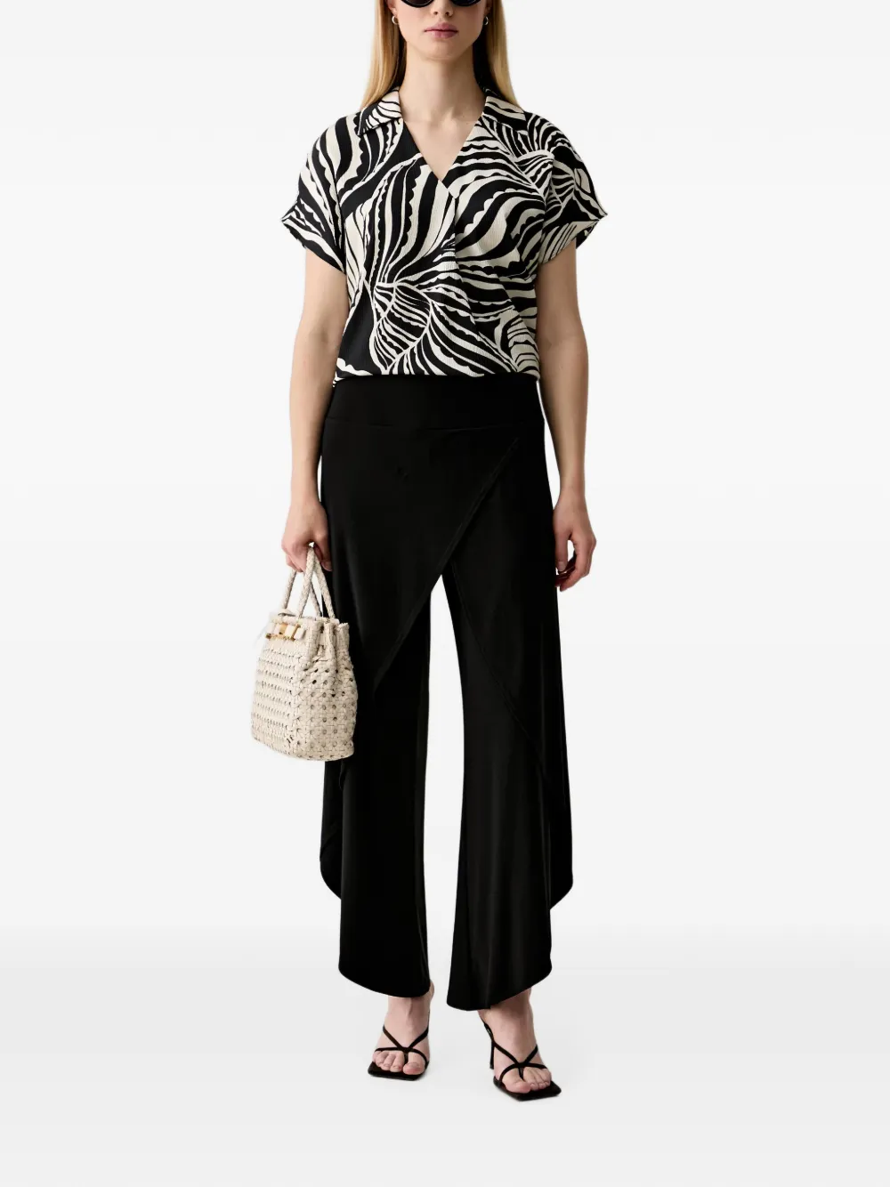 Joseph Ribkoff Zijden blouse Zwart