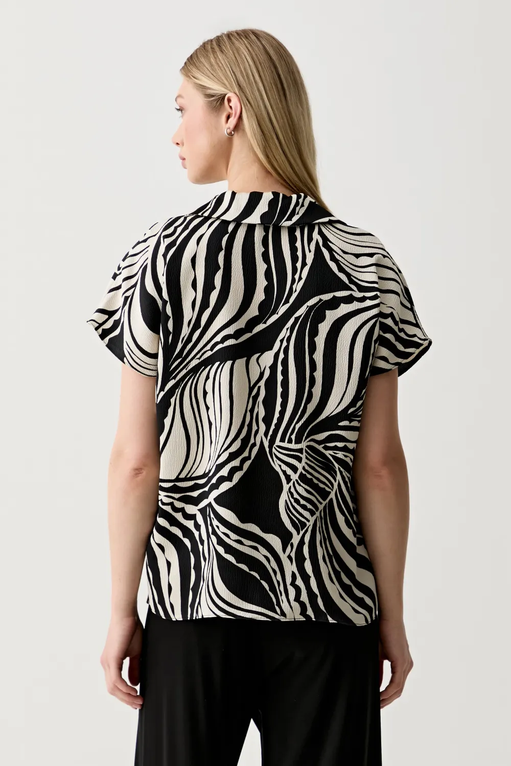 Joseph Ribkoff Zijden blouse Zwart