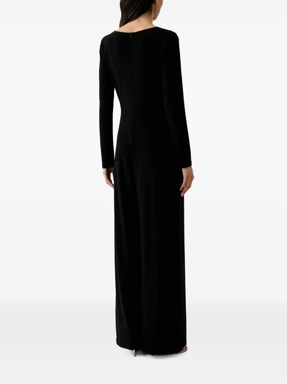 Joseph Ribkoff Jumpsuit met wikkel-effect Zwart